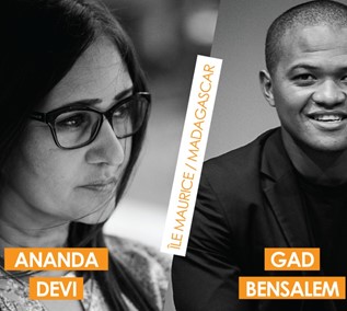 WEBINAIRE -Rencontre littéraire avec Ananda Devi (Maurice) et Gad Bensalem (Madagascar) - Je viens de loin, j’écris en français – Océan Indien