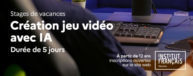 Stage de vacances : Création de jeux vidéo avec l'IA