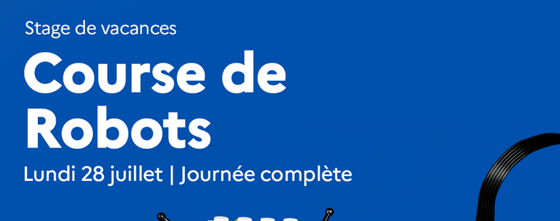Stage de vacances : Course de Robots